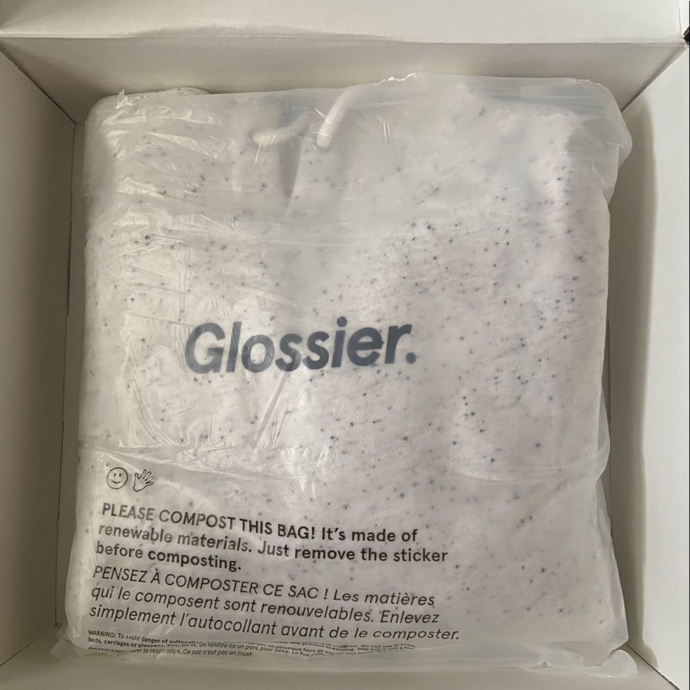 Glossier Terrazzo Hoodie - size Medium